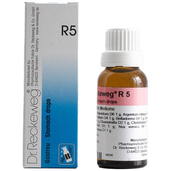 Dr. Reckeweg R5 - Stomach and Digestion Drops