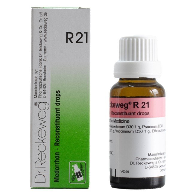Dr. Reckeweg R21 - Reconstituant Drops (to increase reactivity)