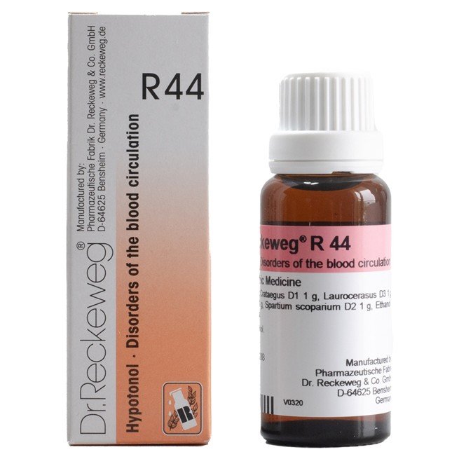 Dr. Reckeweg R44 - Blood Circulation Disorders Drops (Low BP)