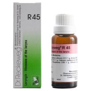 Dr. Reckeweg R45 - Voice Hoarseness / Larynx Drops
