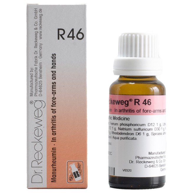 Dr. Reckeweg R46 - Arthritis of Forearms & Hands Drops