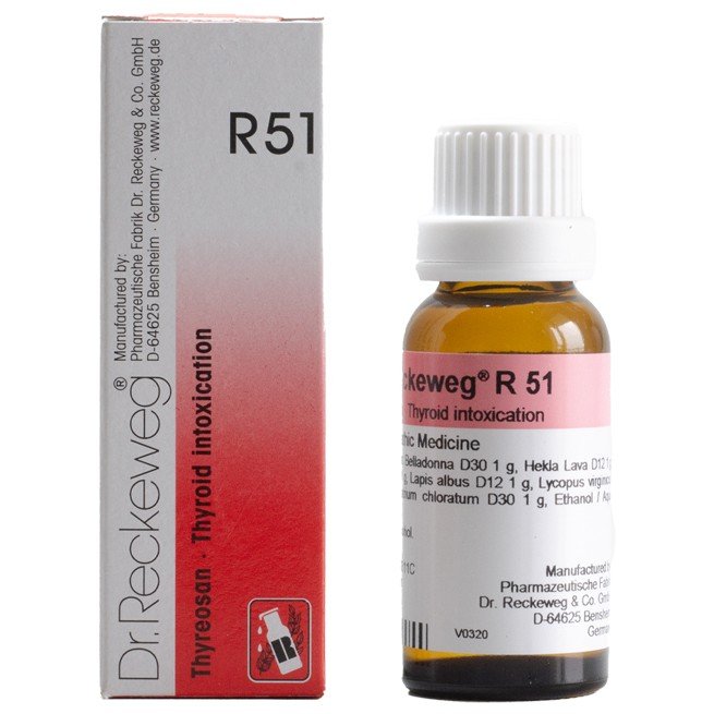 Dr. Reckeweg R51 - Thyroid - Hyper Drops