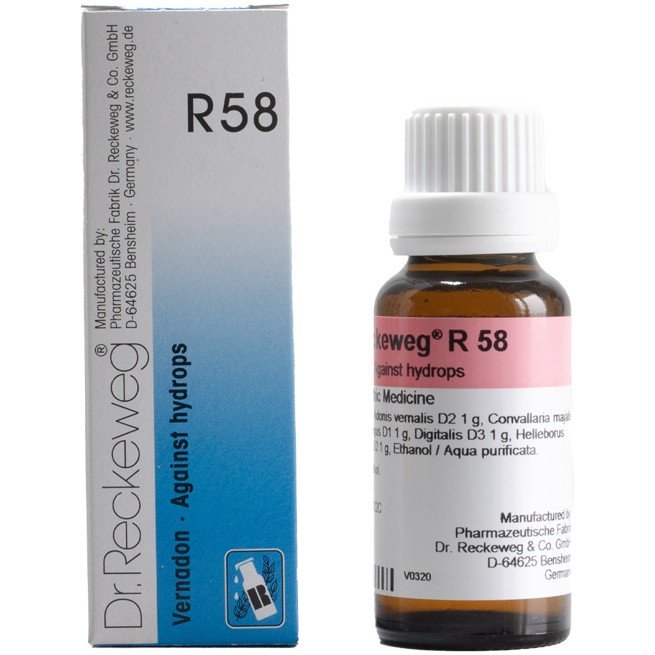 Dr. Reckeweg R58 - Against Hydrops (Oedema) Drops