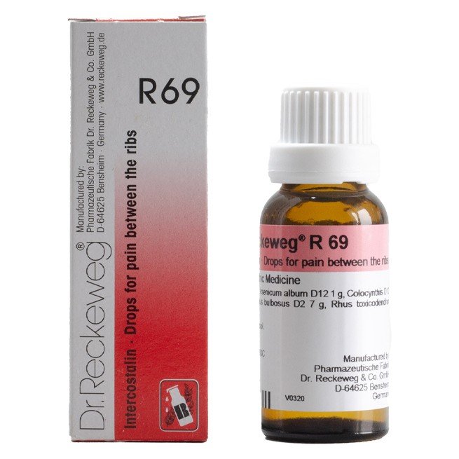 Dr. Reckeweg R69 - Pain Between the Ribs Drops