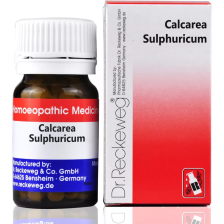 Calcarea Sulf — Biochemic Tablets (Dr. Reckeweg)