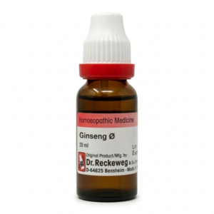 Ginseng — Mother Tincture (Ø) (Dr. Reckeweg)