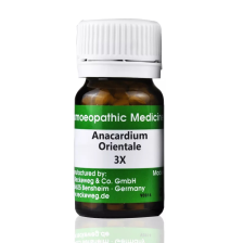 Anacardium Orient 3x — Homeopathic Dilution (Dr. Reckeweg)
