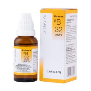 Bakson B32 - Lax-N-Liv Drops (Constipation & Liver)