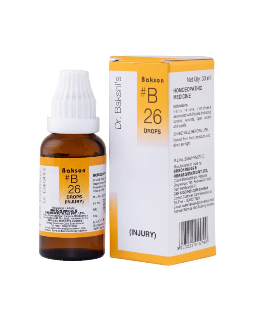 Bakson B26 - Injury Drops
