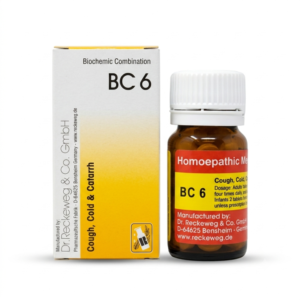 Bio-Combination 6 — Biochemic Tablets (Dr. Reckeweg)