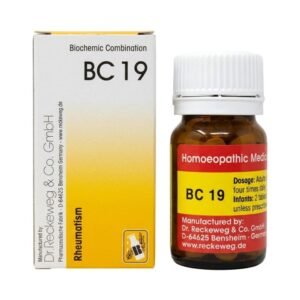 Bio-Combination 19 — Biochemic Tablets (Dr. Reckeweg)