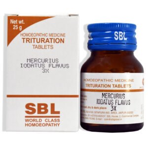 Mercurius Iodatus Flavus — Homeopathic Dilution (SBL)