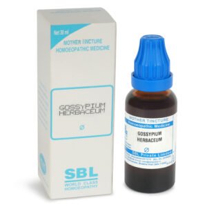 Gossypium Herbaceum — Mother Tincture (Ø) (SBL)