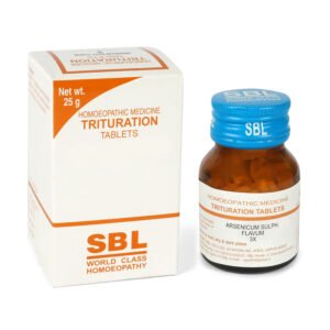 Arsenicum Sulph. Flavum — Homeopathic Dilution (SBL)
