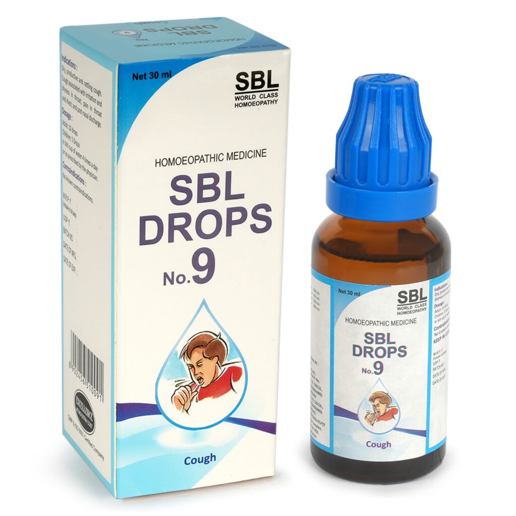 SBL Drops No. 9 — Cough & Throat