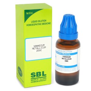 Vanadium Metallicum — Homeopathic Dilution (SBL)