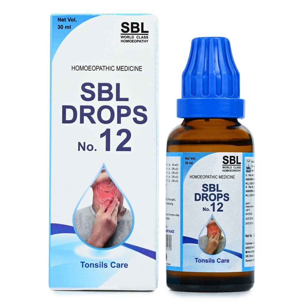 SBL Drops No. 12 — Tonsils Care