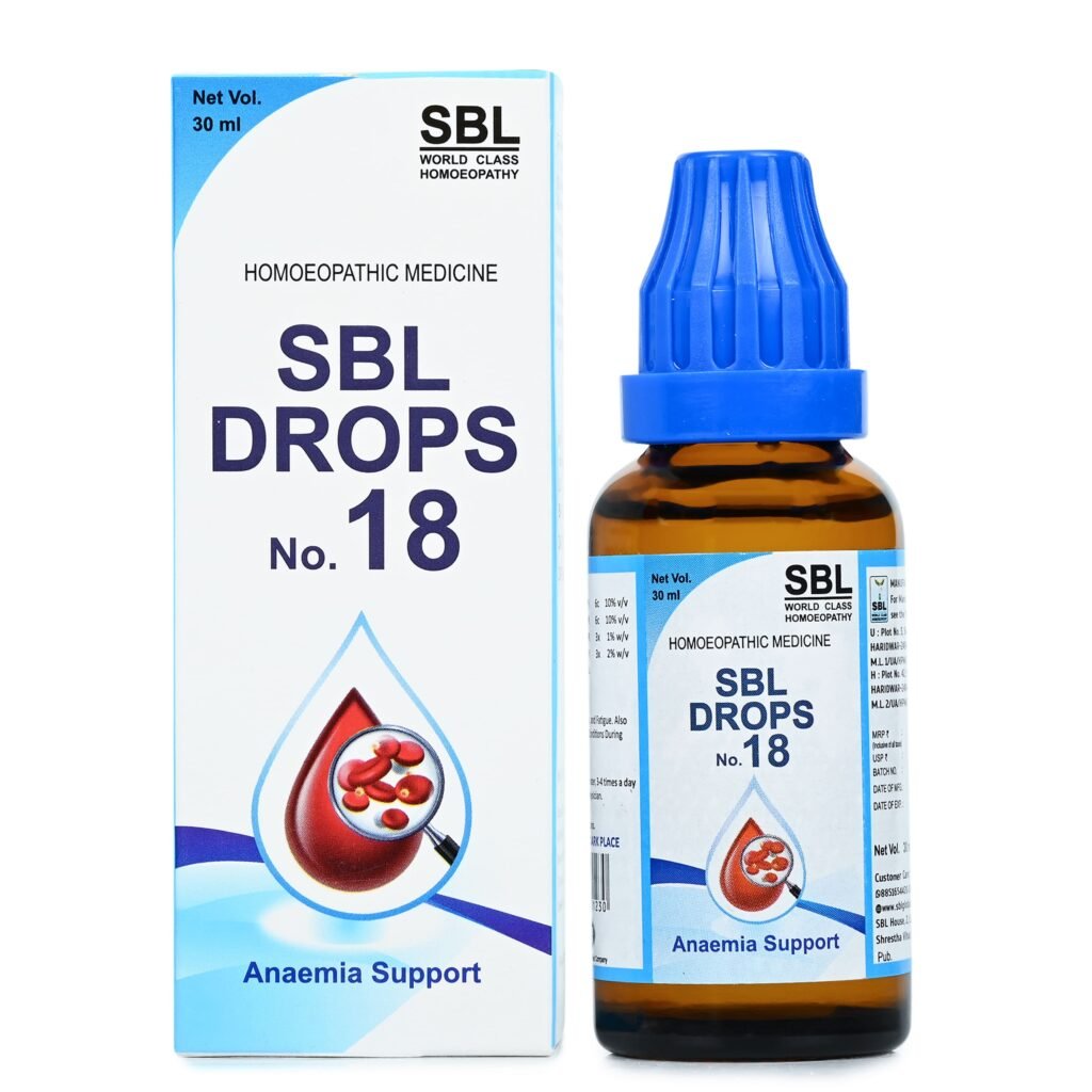 SBL Drops No. 18 — Anaemia Support