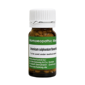 Arsenic Sulph Flav 6x — Homeopathic Dilution (Dr. Reckeweg)