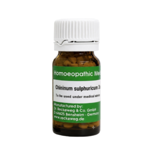 Chininum Sulph 3x — Homeopathic Dilution (Dr. Reckeweg)