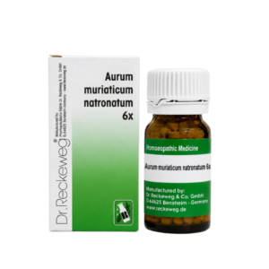 Aurum Mur Nat 6x — Homeopathic Dilution (Dr. Reckeweg)