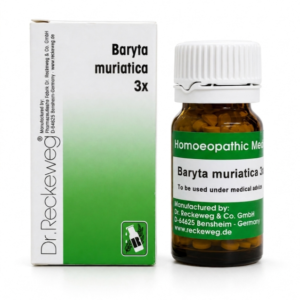 Baryta Mur 3x — Homeopathic Dilution (Dr. Reckeweg)