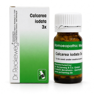 Calcarea Iodatum 3x — Homeopathic Dilution (Dr. Reckeweg)
