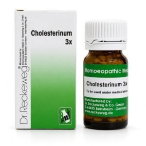Cholesterinum 3x — Homeopathic Dilution (Dr. Reckeweg)