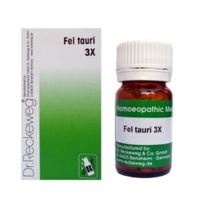 Fel Tauri 3x — Homeopathic Dilution (Dr. Reckeweg)