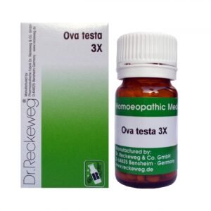 Ova Testa 3x — Homeopathic Dilution (Dr. Reckeweg)