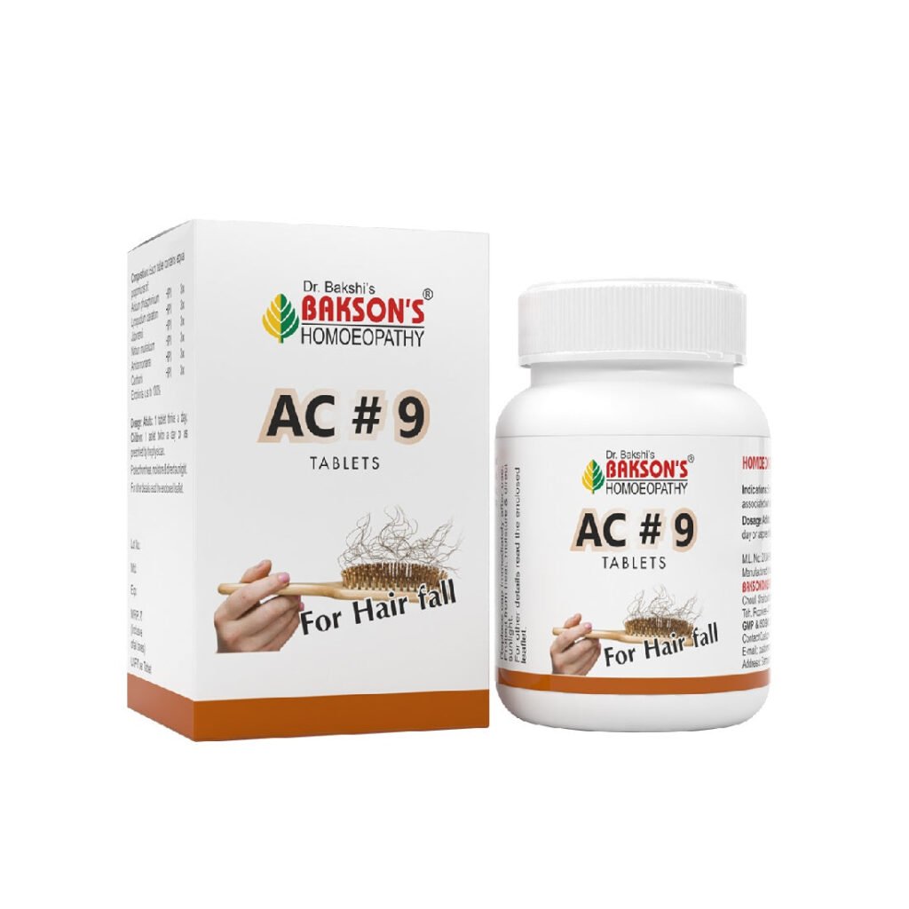 Bakson AC #9 Tablets (Hair)