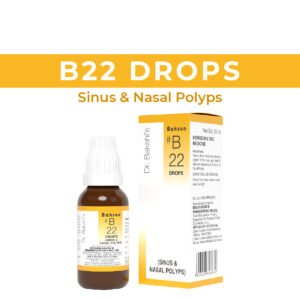 Bakson B22 - Sinusitis & Nasal Polyps Drops