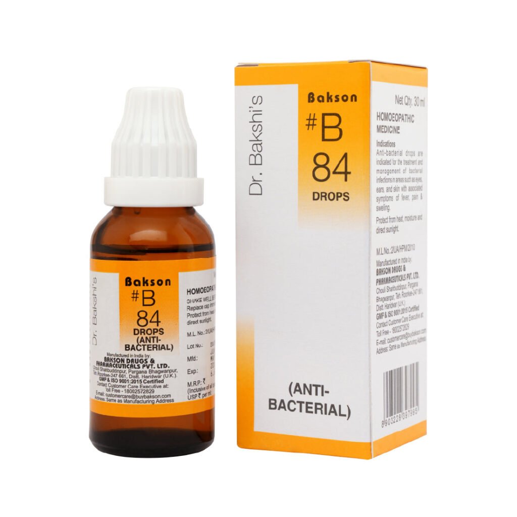 Bakson B84 - Anti-Bacterial Drops