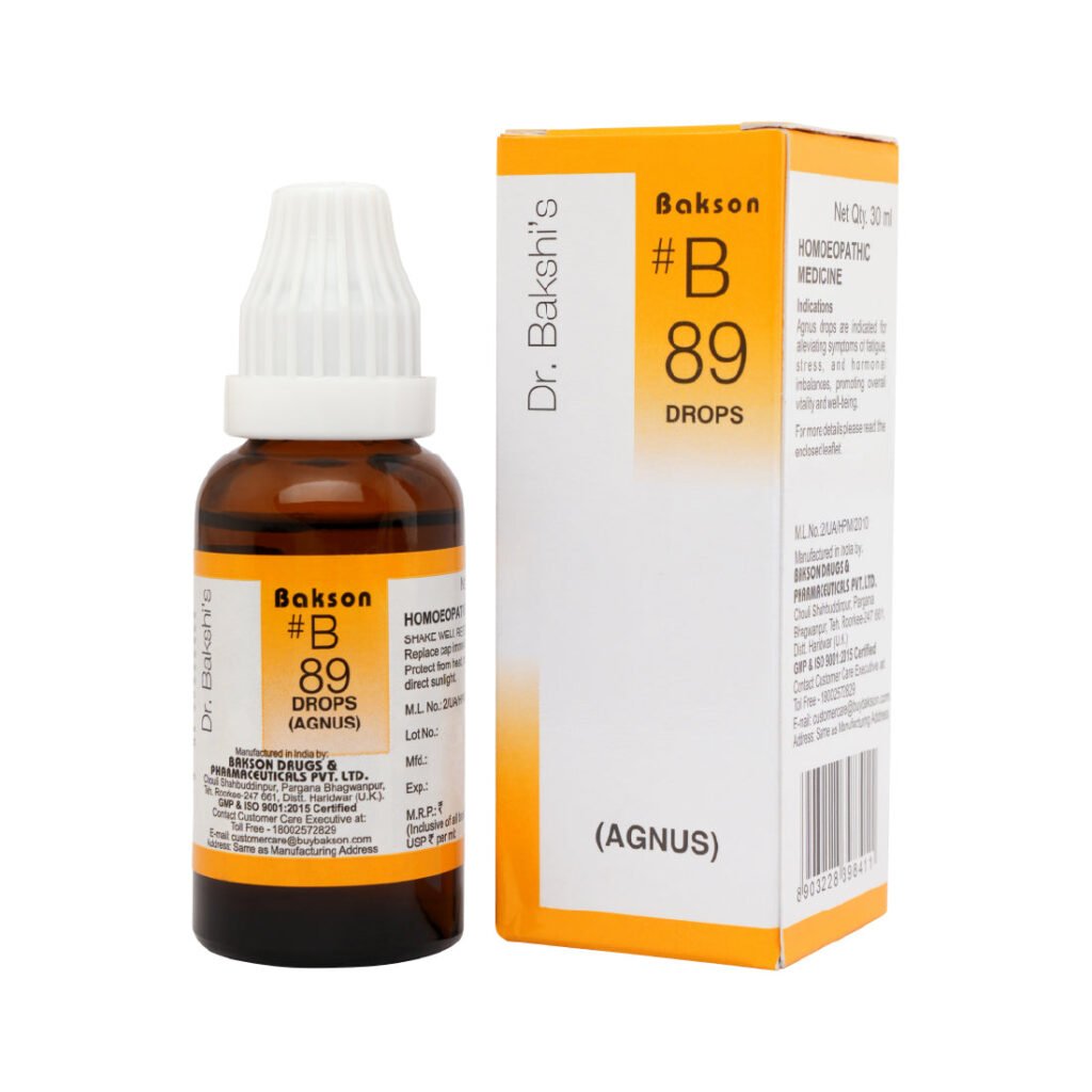 Bakson B89 - Agnus Drops (Fatigue & Hormonal Balance)