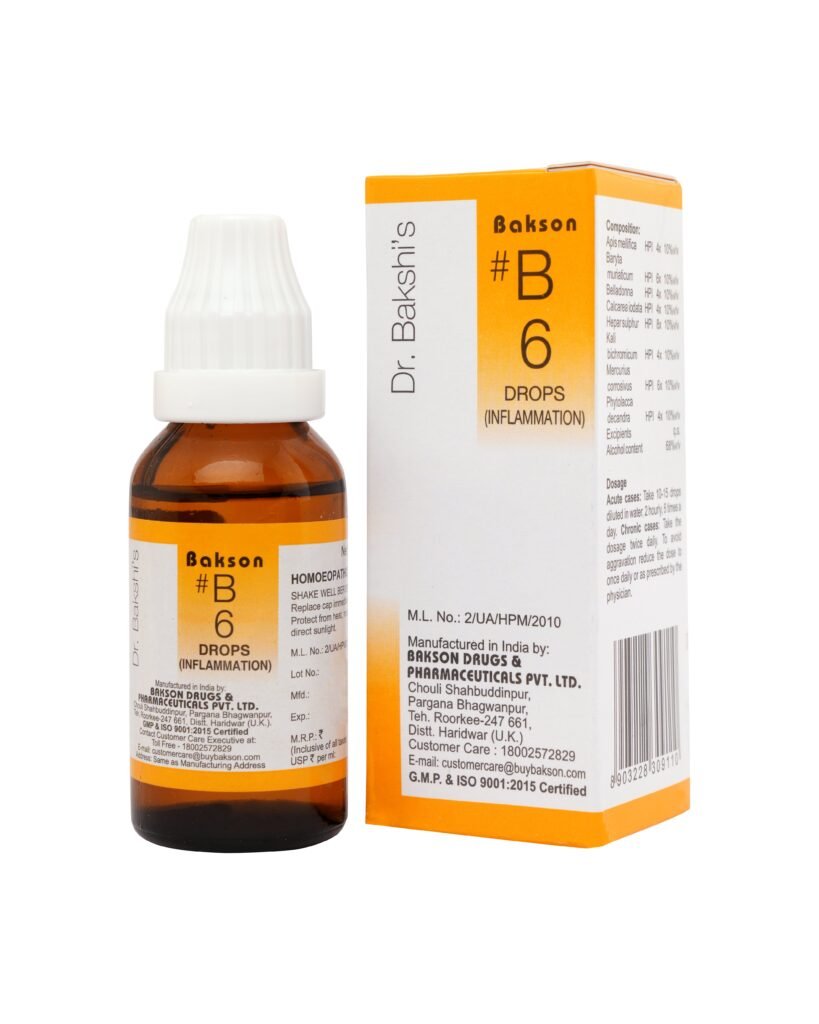 Bakson B6 - Inflammation Drops
