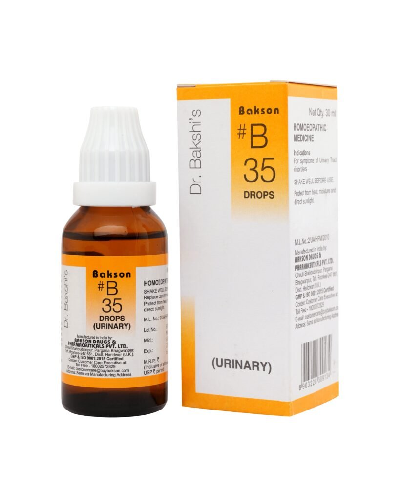 Bakson B35 - Urinary Tract Infection Drops