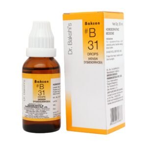 Bakson B31 - Menstrual Cramps (Dysmenorrhoea) Drops