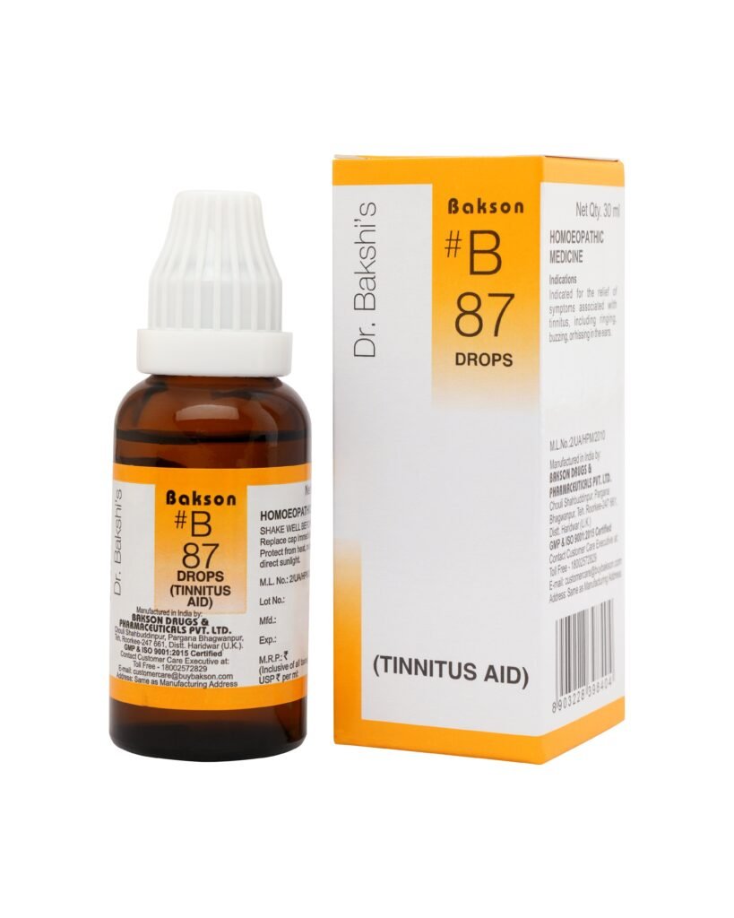 Bakson B87 - Tinnitus Drops