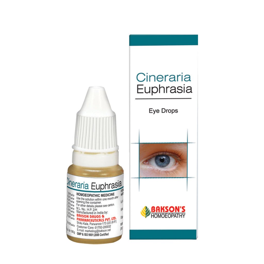 Bakson Cineraria Euphrasia Eye Drops