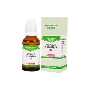 Astacus Fluviatilis — Homeopathic Dilution (Bakson)