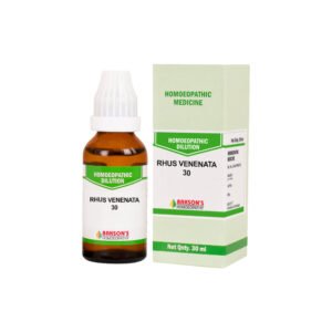 Rhus Venenata — Homeopathic Dilution (Bakson)