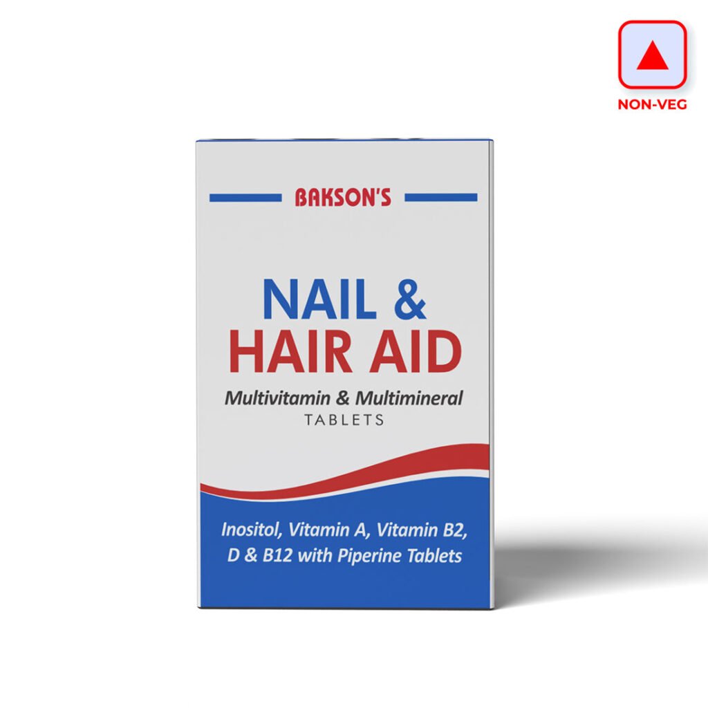 Bakson Nail & Hair Aid Tablets
