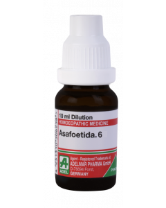 Asafoetida — Homeopathic Dilution (ADEL)