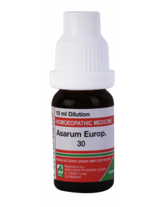 Asarum Europ — Homeopathic Dilution (ADEL)