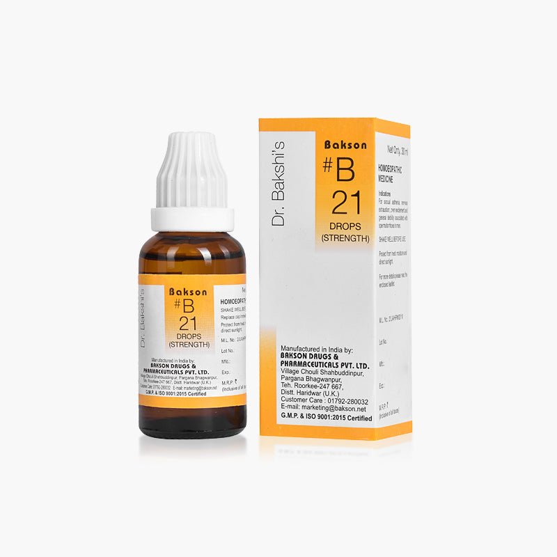 Bakson B21 - Strength Drops (Nervous Exhaustion)