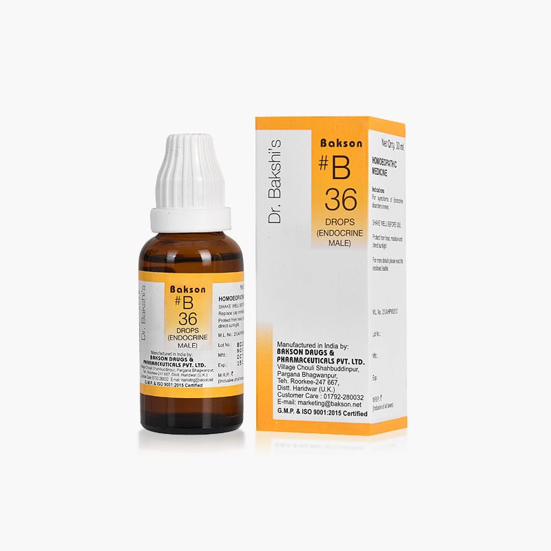 Bakson B36 - Endocrine Drops (Male)