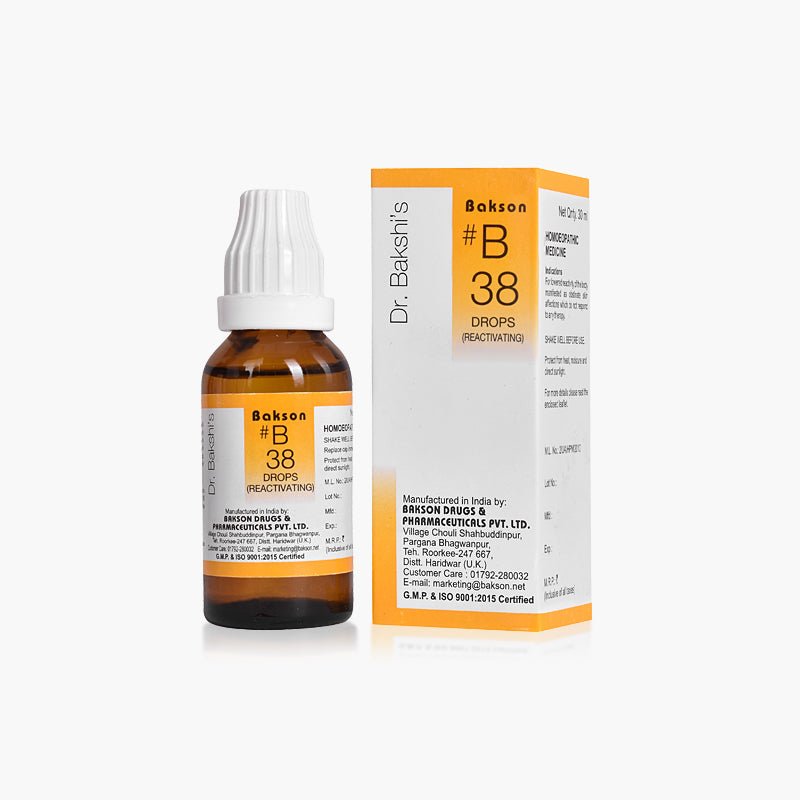Bakson B38 - Reactivating (Immune Support) Drops