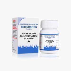 Arsenicum Sulphuratum Flavum — Trituration Tablets (LATT) (Bakson)