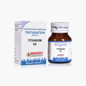 Titanium — Trituration Tablets (LATT) (Bakson)