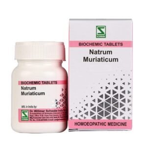 Natrum muriaticum — Biochemic Tablets